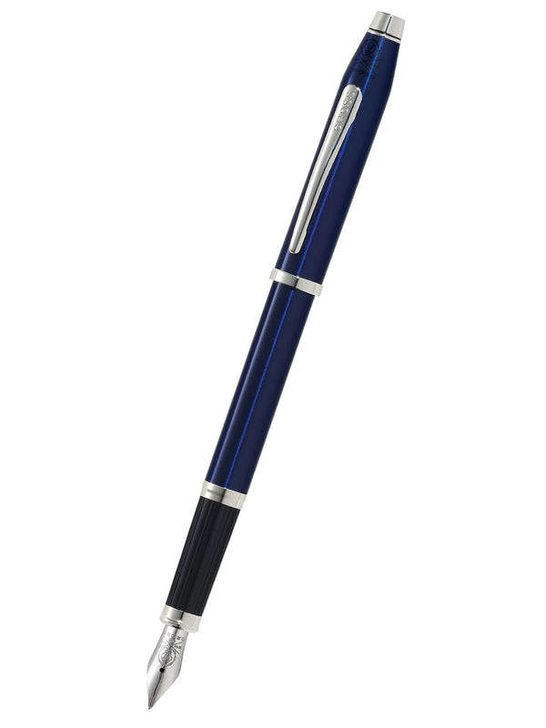 cross Century® II Translucent Blue Lacquer Fine Nib Fountain Pen