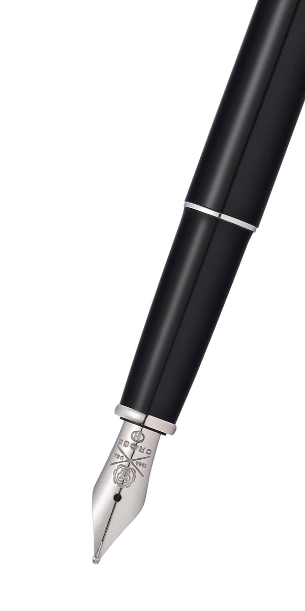 Cross Classic Century® Black Lacquer Medium Nib Fountain Pen