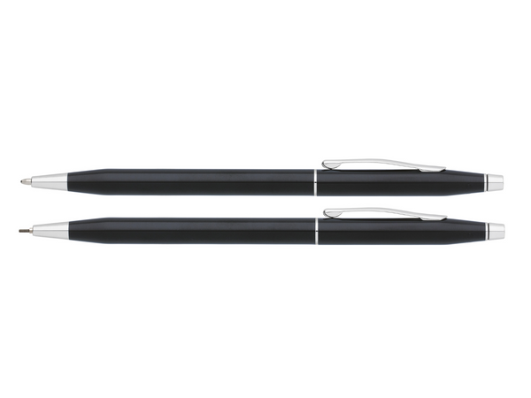 Cross Classic Century® Black Lacquer Pen And Pencil Set