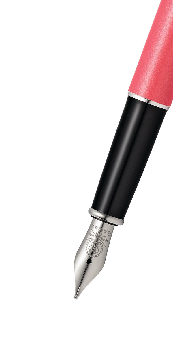 Cross Classic Century® Coral Pearlescent Lacquer Fine Nib Fountain Pen