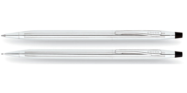 Cross Classic Century® Lustrous Chrome Pen And Pencil Set