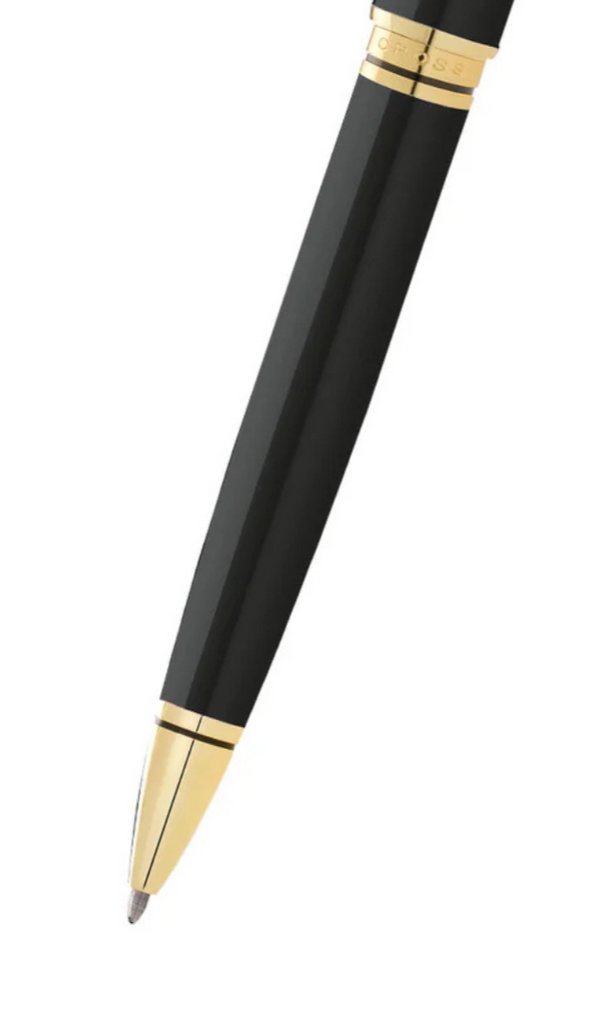 Cross Coventry Black Lacquer With Gold-Tone Ballpoint Pen