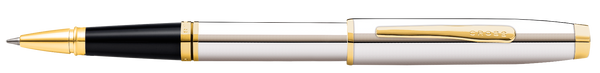 Cross Coventry Polished Chrome With Gold-Tone Rollerball Pen