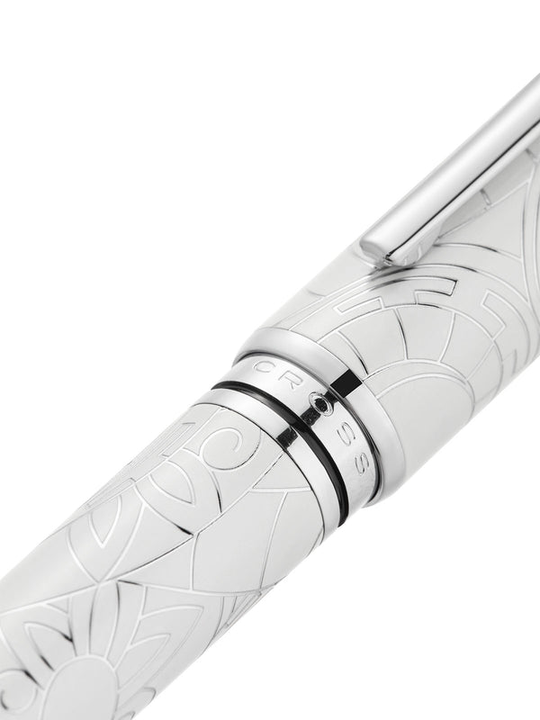 Cross Coventry Zodiac Year Of The Snake Pearl White Lacquer Fine Nib Fountain Pen