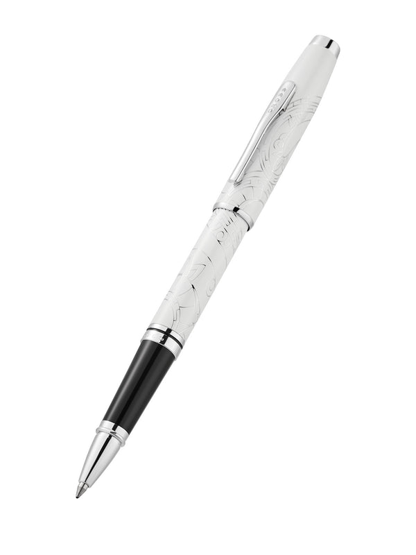 Cross Coventry Zodiac Year Of The Snake Pearl White Lacquer Rollerball Pen