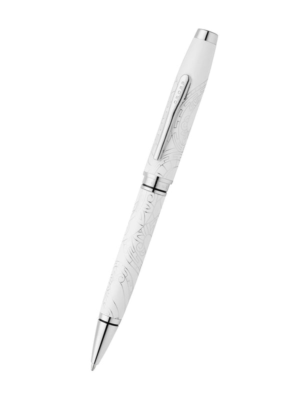 cross Coventry Zodiac Year of the Snake Pearl White Lacquer Ballpoint Pen