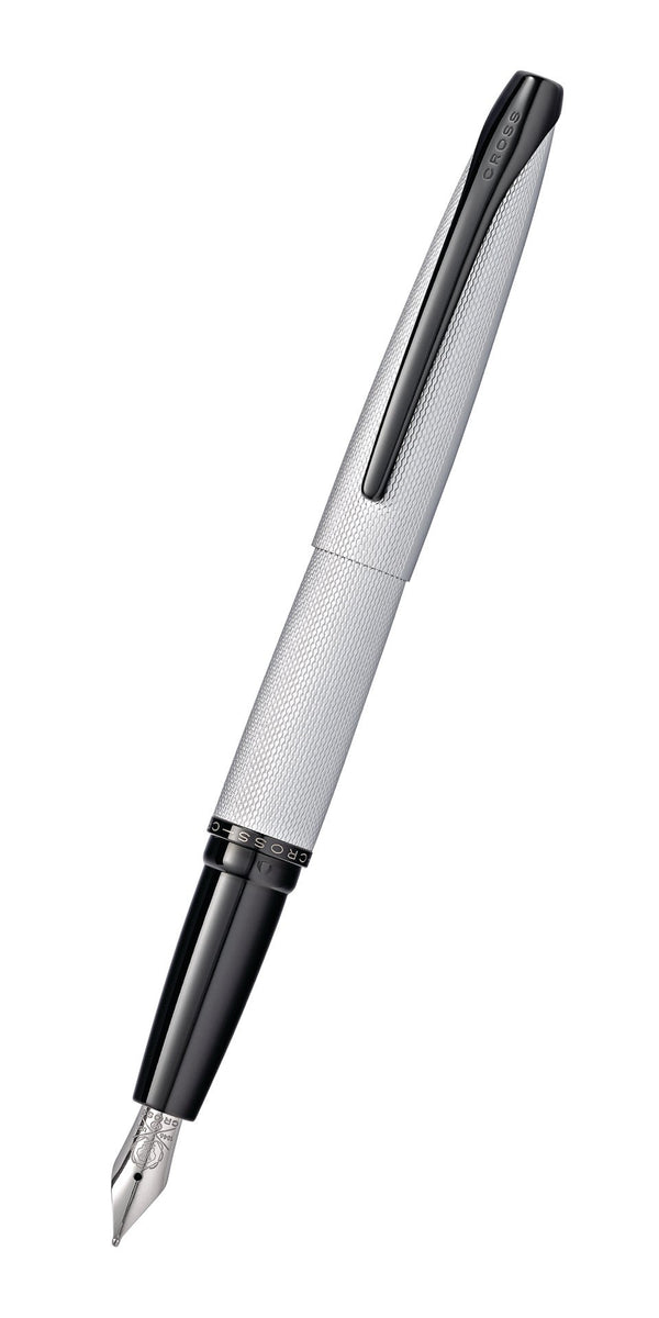 cross ATX® Brushed Chrome Medium Nib Fountain Pen
