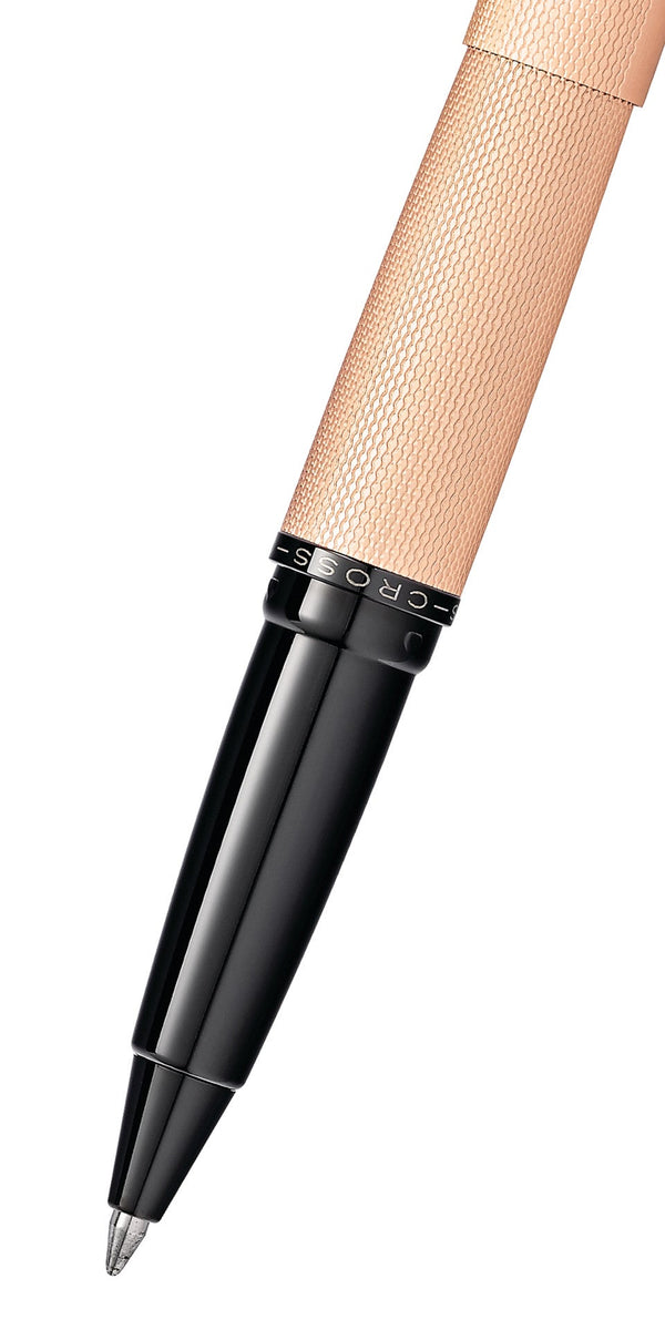 Cross ATX® Brushed Rose Gold Rollerball Pen