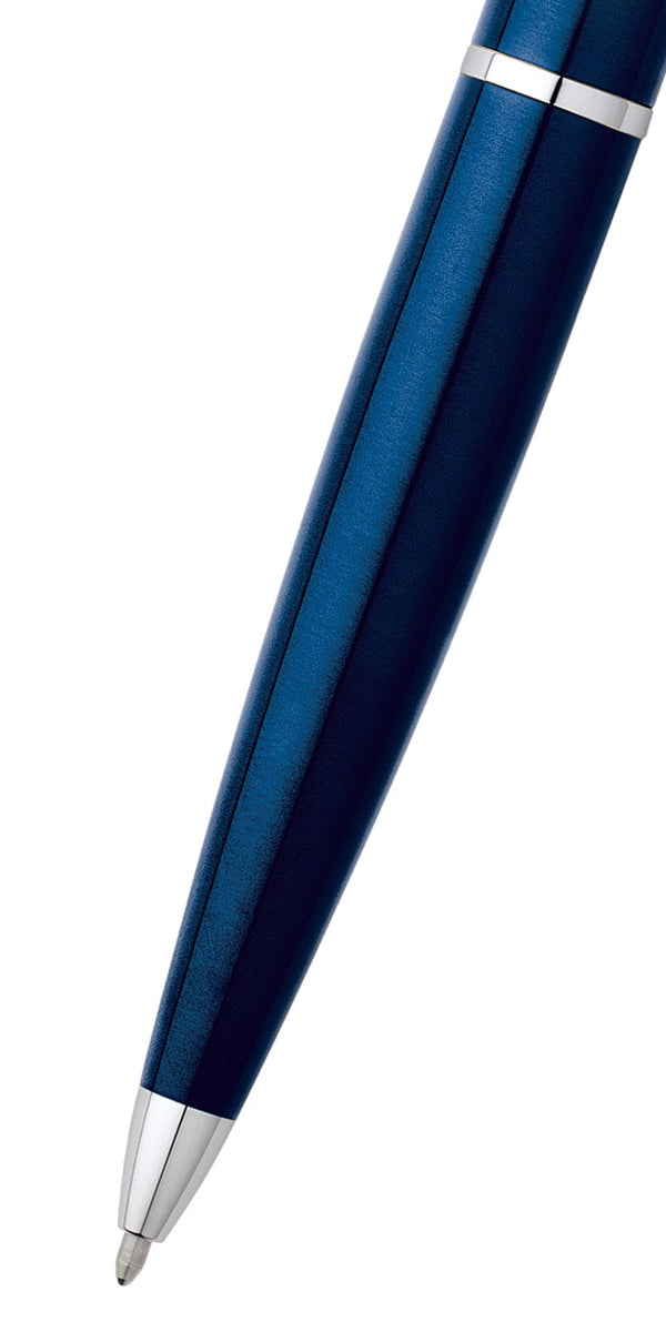 Cross ATX® Translucent Blue Lacquer Ballpoint Pen