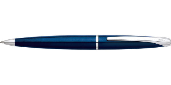 Cross ATX® Translucent Blue Lacquer Ballpoint Pen