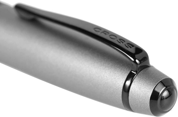 Cross Bailey™ Matte Gray Lacquer Rollerball Pen