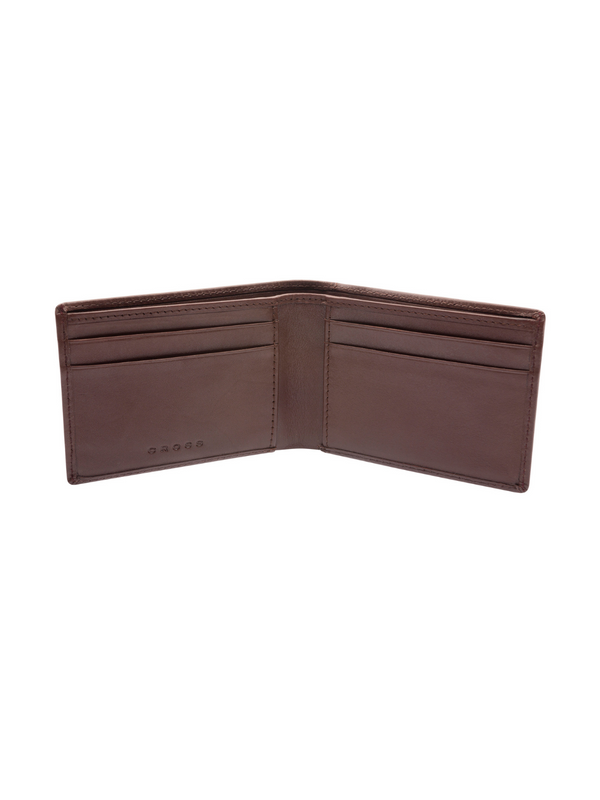 Cross Bi-Fold Slim Card Wallet - Brown