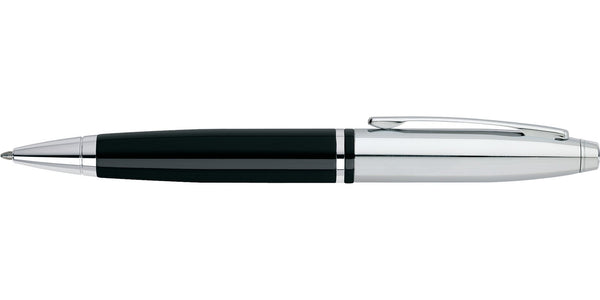 Cross Calais™ Chrome & Black Lacquer Ballpoint Pen