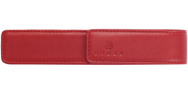 cross Crimson Leather Single Pen Pouch