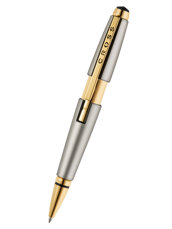 Cross Edge™ Sonic Titanium Lacquer With Gold PVD Appointments Selectip® Rollerball Pen