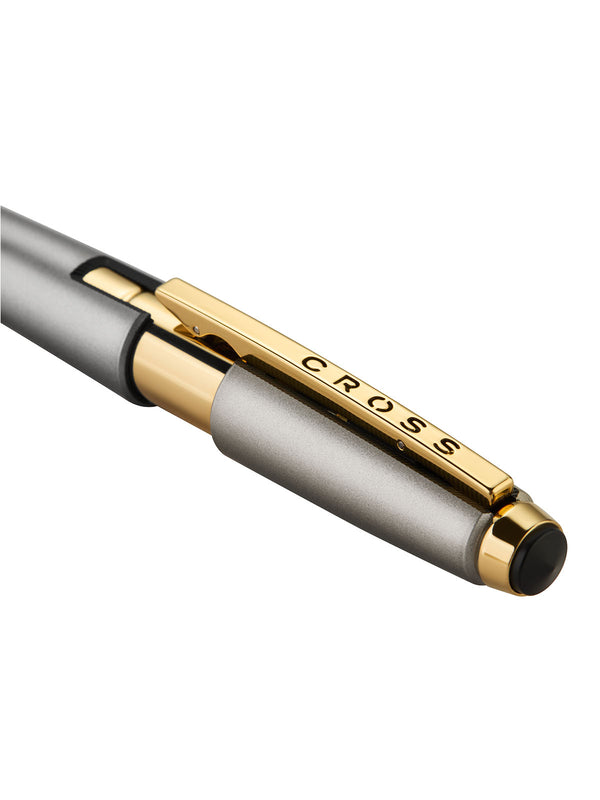 Cross Edge™ Sonic Titanium Lacquer With Gold PVD Appointments Selectip® Rollerball Pen