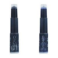 Cross Fountain Pen Ink Cartridge - Blue/Black (6 Per Card)