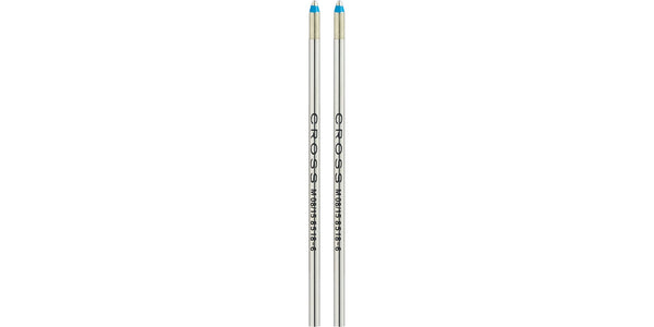 cross Mini Ballpoint Pen Refill - Blue - Medium - Dual Pack