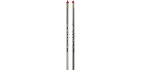 cross Mini Ballpoint Pen Refill - Red - Medium - Dual Pack