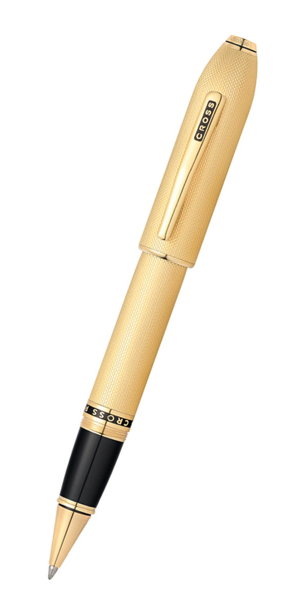cross Peerless™ 23KT Heavy Gold Plate with Gold Plated Appointments and Swarovski Crystal Rollerball Pen