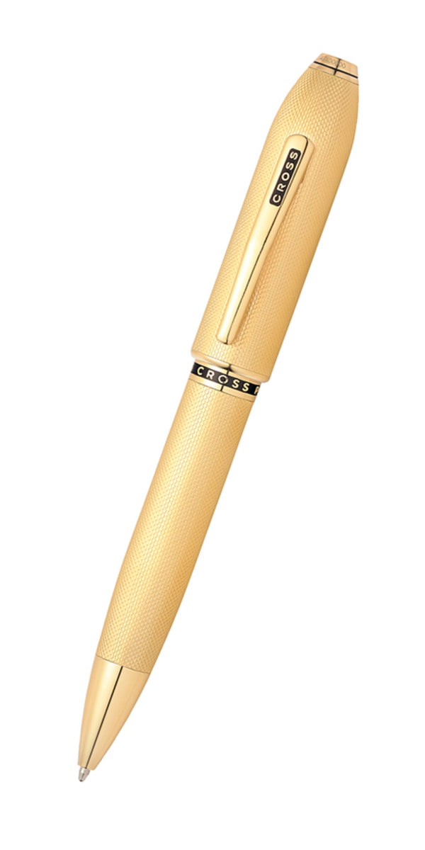 cross Peerless™ 23KT Heavy Gold Plate with Gold Plated Appointments and Swarovski Crystal Ballpoint Pen