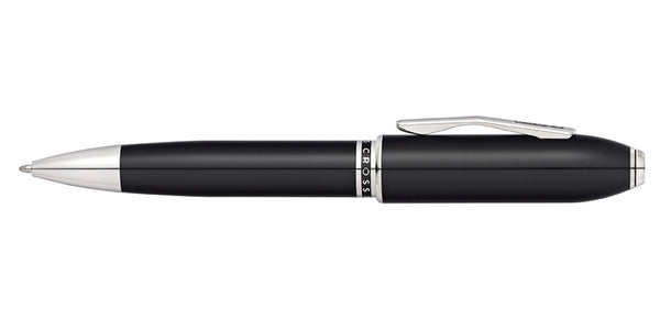 Cross Peerless™ Obsidian Black Lacquer With Platinum Plated Appointments Ballpoint Pen