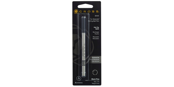 Cross Porous-Point (Felt-Tip) Refill For Selectip® Pens - Black - Fine