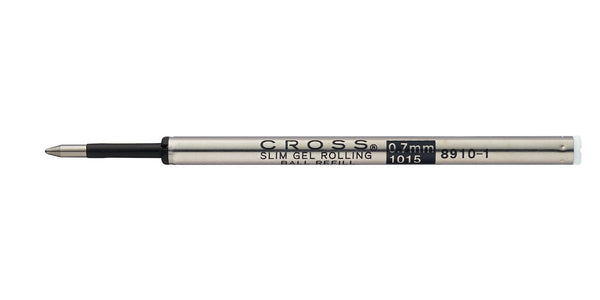 Cross Slim Gel Rollerball Pen Refill - Black - Single Pack