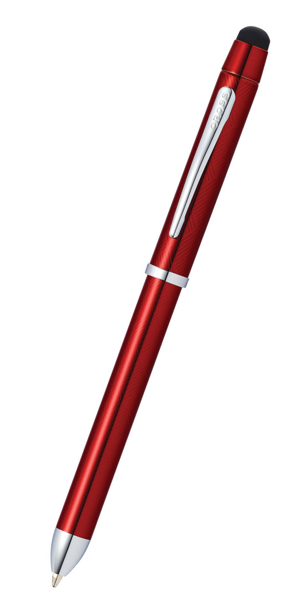 cross Tech3+™ Translucent Red Lacquer Multifunction Pen