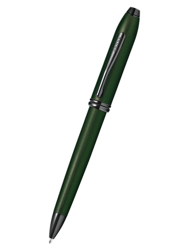 cross Townsend® Matte Green PVD Micro-knurl Ballpoint Pen