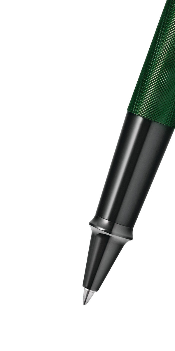 Cross Townsend® Matte Green PVD Micro-knurl Rollerball Pen