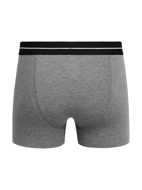 Crosshatch Ambek Boxers 2pk Charcoal Marl