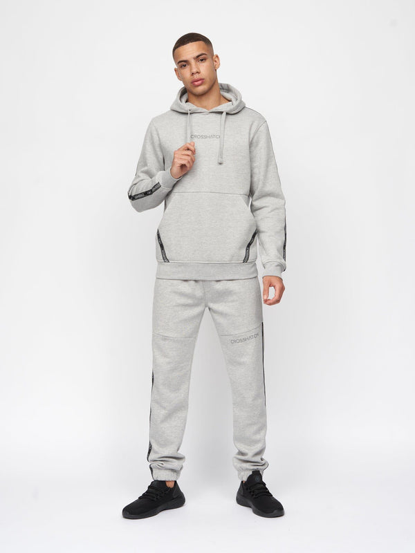 Crosshatch Apollo Joggers Grey Marl