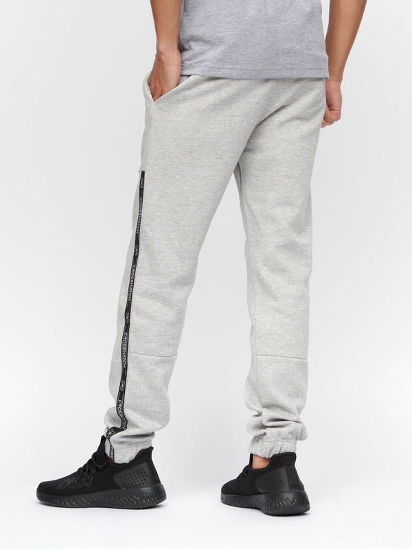 Crosshatch Apollo Joggers Grey Marl