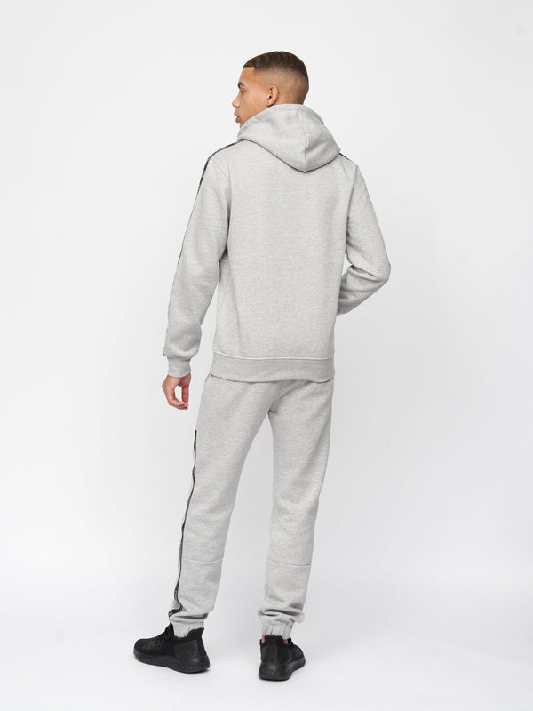 Crosshatch Apollos Hoodie Grey Marl
