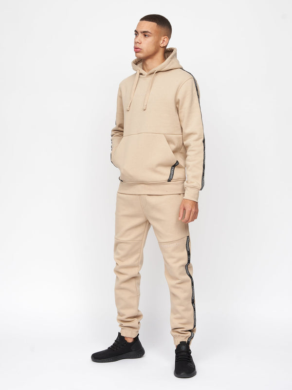 Crosshatch Apollos Hoodie Stone