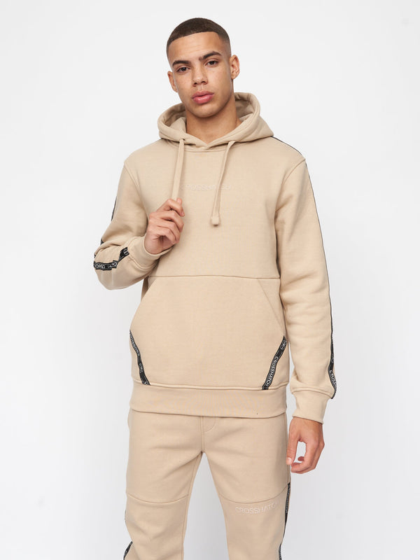 crosshatch Apollos Hoodie Stone