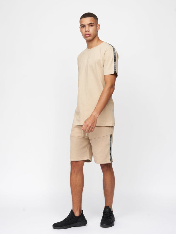 Crosshatch Apollos Shorts Stone