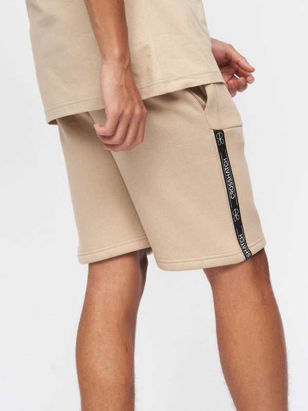 Crosshatch Apollos Shorts Stone