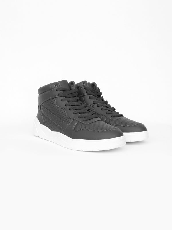 crosshatch Arialva High Tops Grey