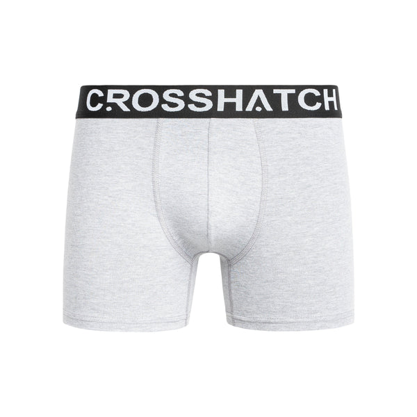 Crosshatch Astral Boxers 5pk Grey Marl
