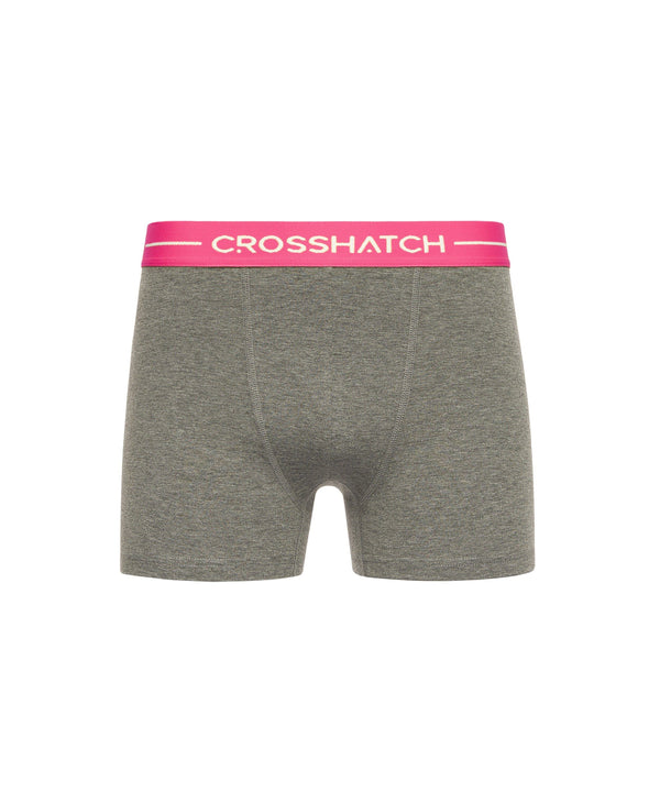 Crosshatch Astral Bright Boxers 12pk Charcoal Marl