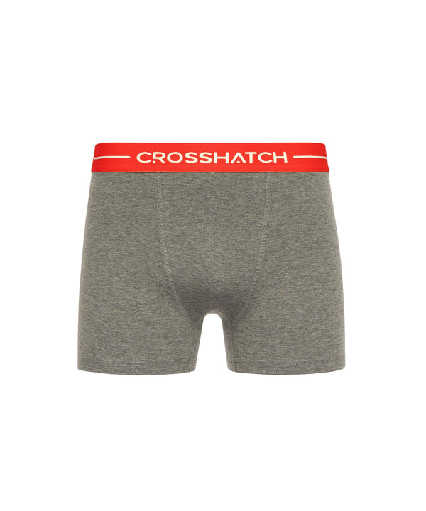 Crosshatch Astral Bright Boxers 12pk Charcoal Marl