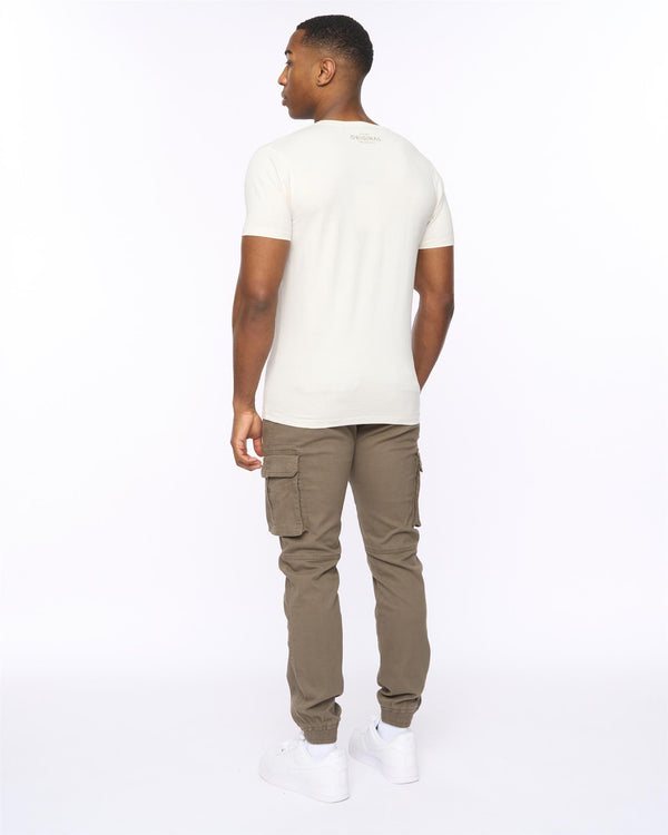 Crosshatch Athwood T-Shirt Off White