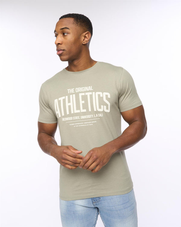 Crosshatch Athwood T-Shirt Sage