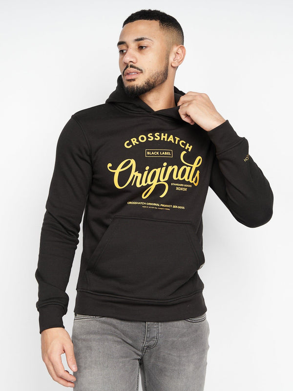 Crosshatch Bartamax Hoodie Black