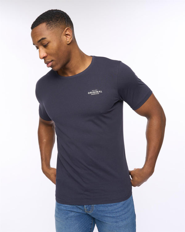 Crosshatch Basicblues T-Shirt 5pk Assorted