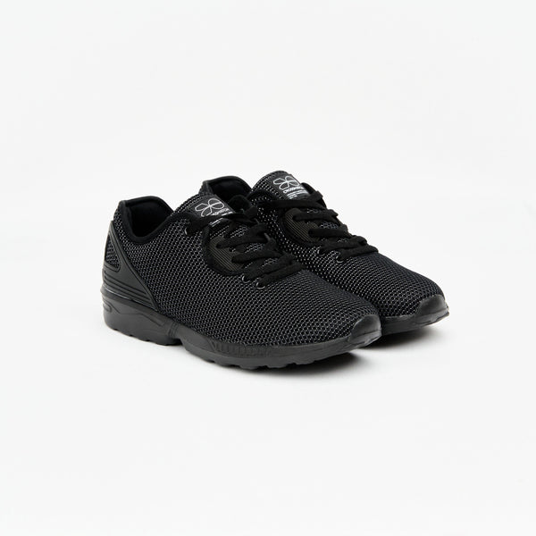 crosshatch Bekele MVE Trainers Black/Black