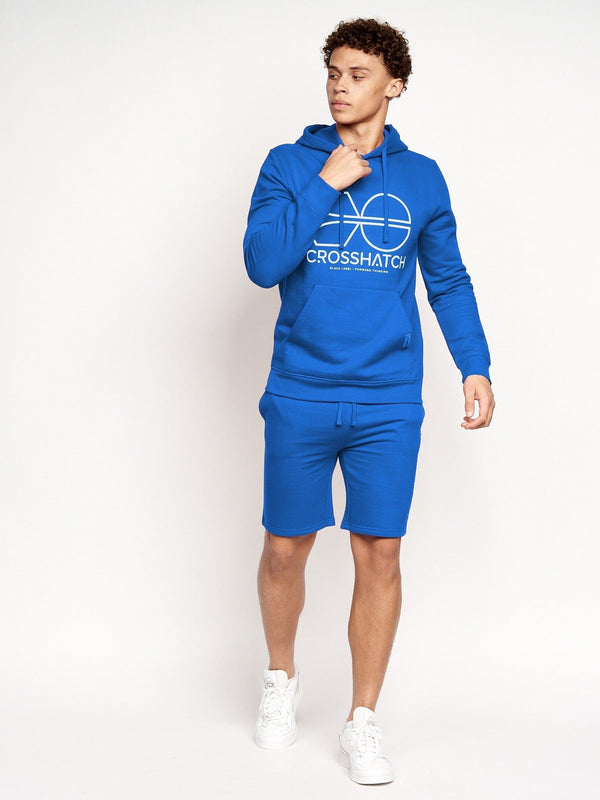 Crosshatch Bengston Jog Shorts Blue