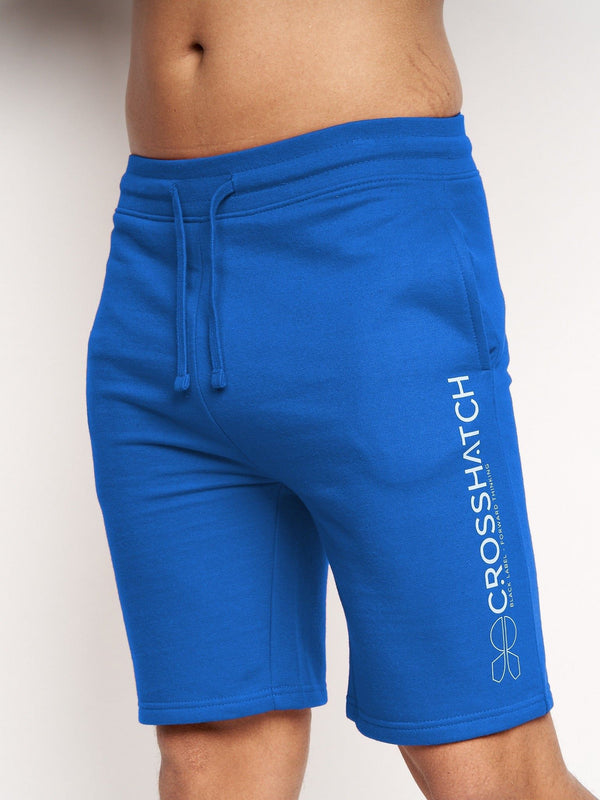 crosshatch Bengston Jog Shorts Blue